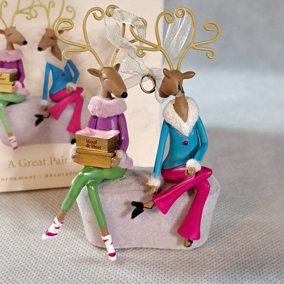 Hallmark Keepsake Ornament 2008 A Great Pair - Picture 1 of 13